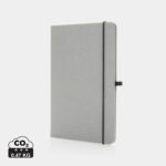 Caderno de capa dura em couro reciclado A5