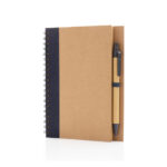 Caderno espiral Kraft com caneta - Image 2