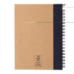 Caderno espiral Kraft com caneta - Image 5