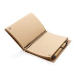 Caderno espiral Kraft com caneta - Image 6