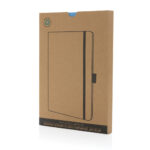 Caderno clássico de couro colado Sam A5 com certificação RCS - Image 11