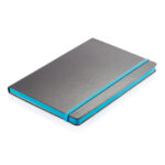 Caderno A5 de luxo com capa dura e bordas coloridas - Image 3