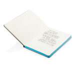 Caderno A5 de luxo com capa dura e bordas coloridas - Image 5