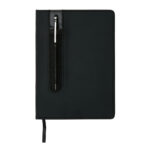 Notebook A5 PU básico com caneta touch - Image 4