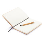 Caderno A5 com caneta touch de bambu - Image 4