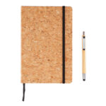 Caderno A5 com caneta touch de bambu - Image 6