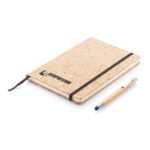 Caderno A5 com caneta touch de bambu - Image 10