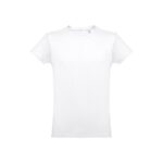 THC LUANDA WH. T-shirt para homem em formato tubular em algodão. Cor branca