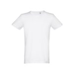 THC SAN MARINO WH. T-shirt de manga curta para homem em algodão penteado. Cor branca