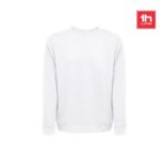 THC COLOMBO WH. Sweatshirt (unissexo) em felpa italiana sem carda. Cor branca - Image 2