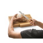 PASSARD. Tábua para pão em bambu com faca em aço inoxidável - Image 8