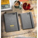SIMMEL A5. Agenda A5, com argolas, em pele (58% reciclada) - Image 2