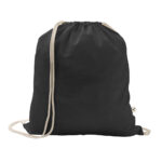 ISTANBUL. Saco tipo mochila em algodão reciclado (70%) e poliéster (30% rPET) (150 g/m²) - Image 4
