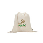 MAIORCA. Saco com cordão 100% algodão reciclado (180 g/m²) - Image 3