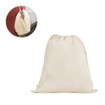 DAHAB. Saco tipo mochila 100% algodão (140 g/m²) - Image 2