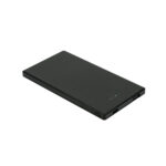 DENNING. Power bank 5'000 mAh slim em aço inoxidável