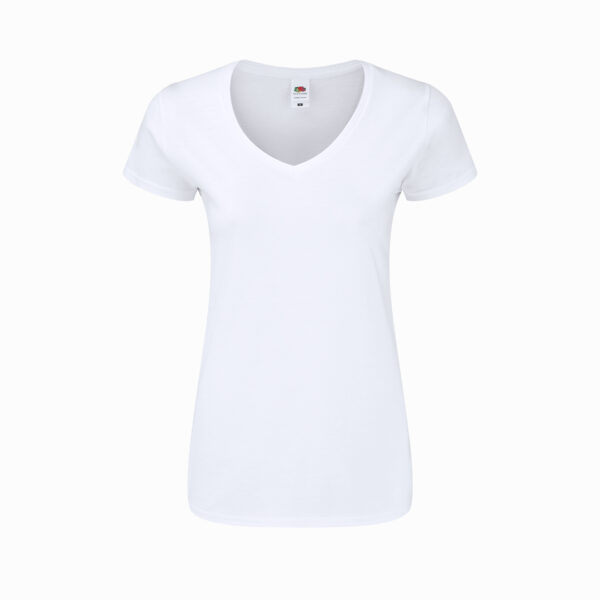 T-Shirt Mulher Iconic V-Neck