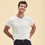 T-Shirts adulto Unissexo Iconic V-Neck - Image 2