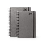 SIMMEL B5. Agenda B5, com argolas, em pele (58% reciclada) - Image 5