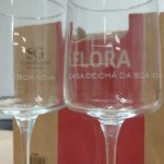 Copo de Vinho de Vidro Flora 34CL