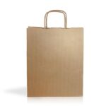 Saco papel kraft 90g/m2 22X27X10cm Kraft04