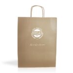 Saco papel kraft 100g/m2 32X42X12cm Kraft10 - Image 2