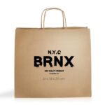 Saco papel kraft 100g/m2 34X31,5X20cm Kraft11 - Image 2