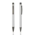 Esferográfica em alumínio, emborrachada Rupen