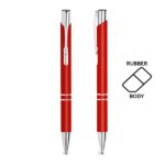 Esferográfica em alumínio, aborrachada Starer - Image 2