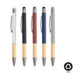 Esferográfica em alumínio reciclado, touch Retouch - Image 2