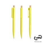 Esferográfica em ABS reciclado, detalhe em bambu Prens - Image 2