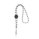 Lanyard tubular em RPET, ajustável Ecoyard