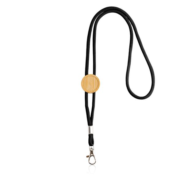 140865_11 Lanyard com ajustável em bamboo West - Image 1