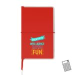 Bloco de notas A5, com capa de rebordo em metal e bolsa Metalbook - Image 2