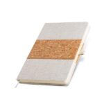 Bloco A5 com capa em cortiça e linho, 128 folhas BigBang - Image 2