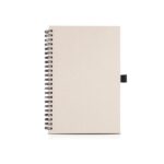 Bloco de notas de argolas A5 em cartão reciclado de pacotes de leite Milknote