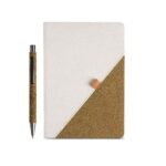 Conjunto ecológico, bloco A5 e esferográfica Set Vercotthé - Image 2