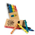 Caixa com 6 lápis de cera SixArt - Image 2