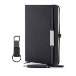 Conjunto Bloco A5, esferográfica e porta-chaves Set Orwell - Image 2