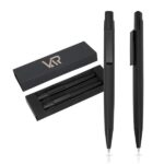 Conjunto de esferográfica e lapiseira em alumínio, estojo de oferta Adak - Image 2