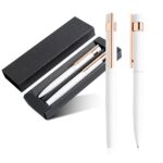 Conjunto de roller e esferográfica em estanho reciclado Reset