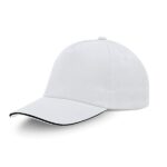 Boné para adulto, pala sandwich, de algodão penteado Zectra