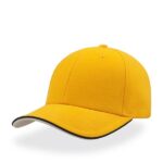 Boné Pilot Piping Sandwich, 100% algodão escovado Pilot Piping Sandwich - Image 2