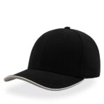 Boné Pilot Piping Sandwich, 100% algodão escovado Pilot Piping Sandwich