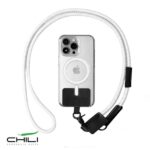 Lanyard em RPET, com suporte para telemóvel Wei Phone Strap - Image 2