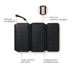 Powerbank solar 10.000 mAh Nordic Drift Titan com 3 painéis - Image 3