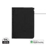 Porta-passaporte RCS de poliéster Trackmate com localização