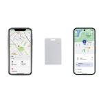 Cartão localizador ultrafino de plástico RCS recarregável duplo Findit - Image 4