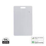 Cartão localizador ultrafino de plástico RCS recarregável duplo Findit