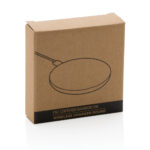 Carregador sem fio redondo de bambu 5W - Image 13